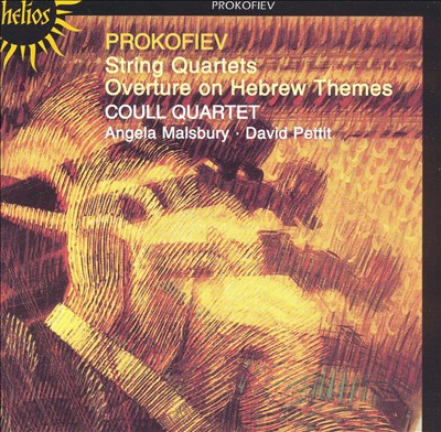 Overture on Hebrew Themes, for clarinet, string quartet & piano, Op. 34