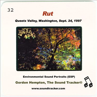 Rut: Queets Valley, Washington, Sept. 24, 1997
