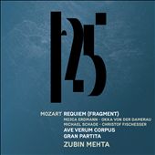 Mozart: Gran Partita; Requiem (Fragment); Ave Verum Corpus