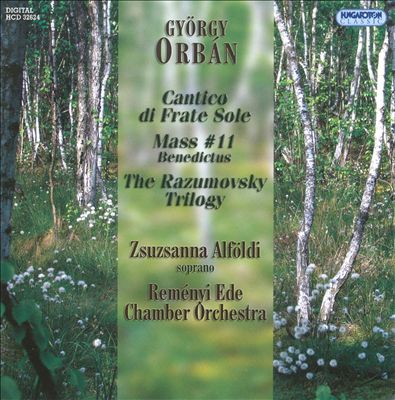 The Razumovsky Trilogy, for violin & orchestra