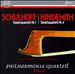 Erwin Schulhoff: Streichquartett No. 1; Paul Hindemith: Streichquartett No. 4