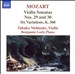 Mozart: Violin Sonatas Nos. 29 & 30; Six Variations, K. 360
