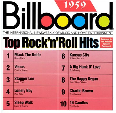 Billboard Top Rock & Roll Hits: 1959