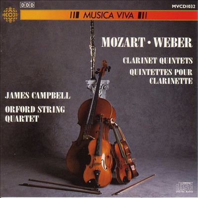 Mozart and Weber: Clarinet Quintets