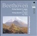 Beethoven: String Quartet G major Op. 18/2; String Quartet A major Op. 18/5