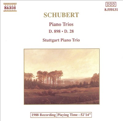 Piano Trio in B flat major, D. 898 (Op. 99)