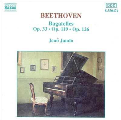 Bagatelles (7) for piano, Op. 33