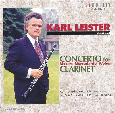 Concerto for Clarinet: Music by Mozart, Mercadante, Weber