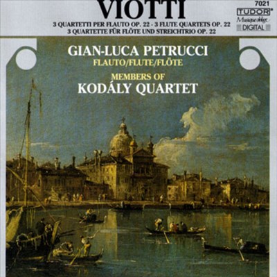 Viotti: 3 Flute Quartets, Op.22