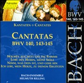 Bach: Cantatas, BWV 140, 143-145