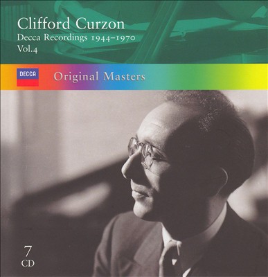 Clifford Curzon: Decca Recordings 1944-1970, Vol. 1 [Box Set]