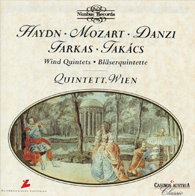 Haydn, Mozart, Danzi, Farkas, Takás: Bläserquintette