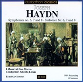 Joseph Haydn: Symphonies Nos. 6,7 And 8