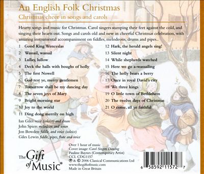 An English Folk Christmas: Christmas Cheer