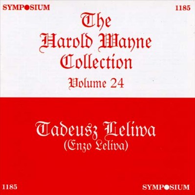 The Harold Wayne Collection, Vol. 24: Tadeusz Leliwa (Enzo Leliva)