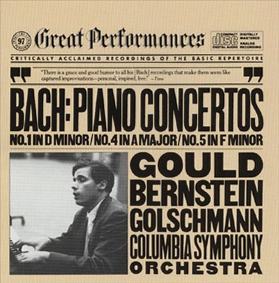 Bach: Keyboard Concertos Nos. 1, 4 & 5
