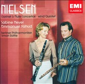 Carl Nielsen: Clarinet & Flute Concertos; Wind Quintet