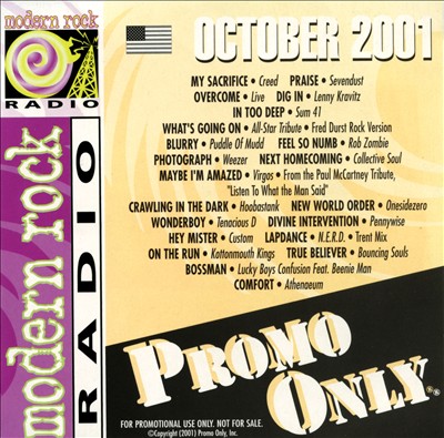 Promo Only: Modern Rock Radio (October 2001)