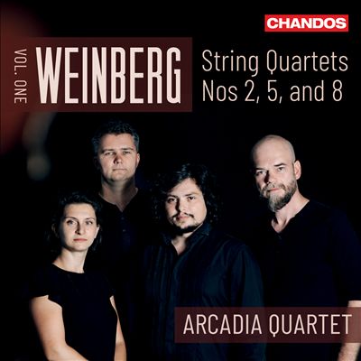 Weinberg, Vol. 1: String Quartets Nos. 2, 5, and 8