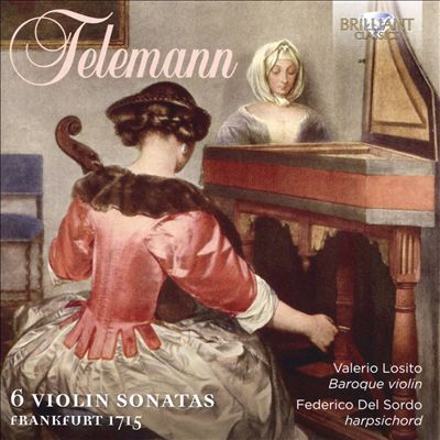 Sonata for violin & continuo in G major (Sonates à Violon Seul No. 4), TWV 41:G1