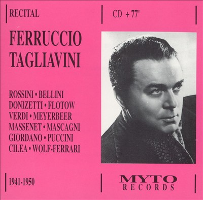 Ferruccio Tagliavini in Recital, 1949-1950