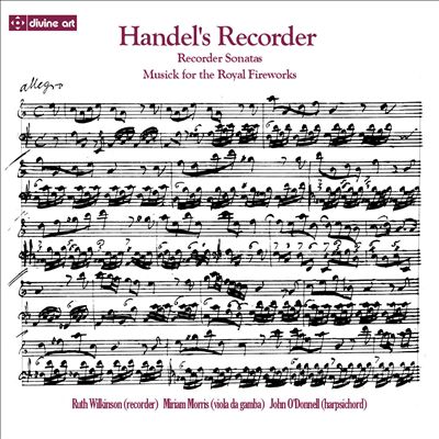 Recorder Sonata in A minor, Op.1/4, HWV 362