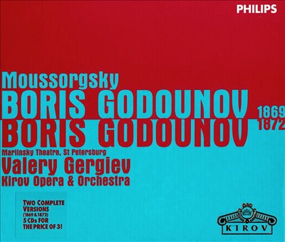 Boris Godunov, opera in 4 acts with a prologue (1872 version)