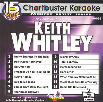 Chartbuster Karaoke: Keith Whitley