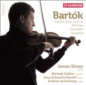 Bartók: Chamber Works for Violin, Vol. 3