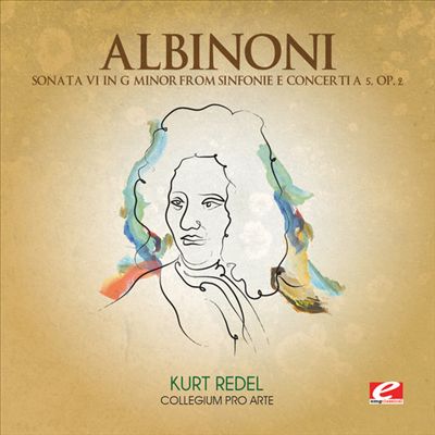 Tomaso Albinoni: Sonata VI G minor from Sinfonie e Concerti a 5, Op. 2