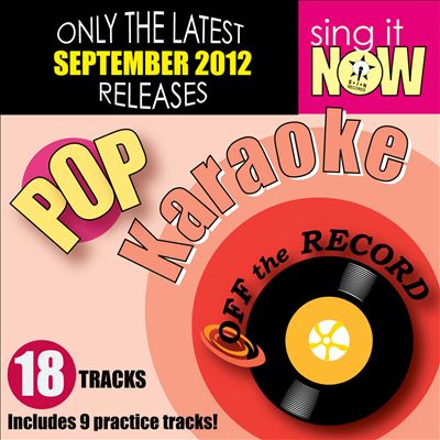 September 2012 Pop Hits Karaoke