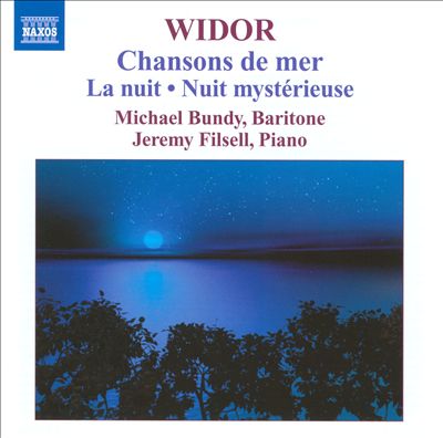 Chansons de mer, song cycle for voice & piano, Op. 75