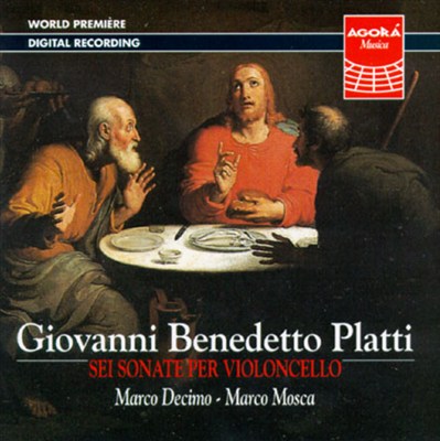 Giovanni Benedetto Platti: Six Sonatas for Cello