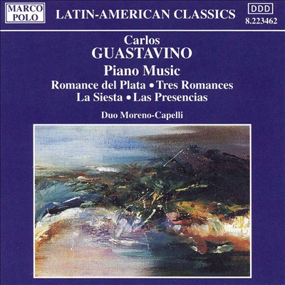 Romance del Plata, sonatina for piano, 4 hands