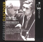 Violin Concertos: Fortner, Beethoven