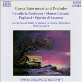 Opera Intermezzi and Preludes