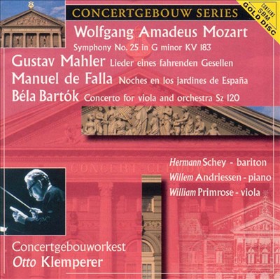 Klemperer Conducts Mozart, Mahler, Falla, Bartók