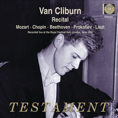 Van Cliburn plays Mozart, Chopin, Beethoven, Prokofiev & Liszt