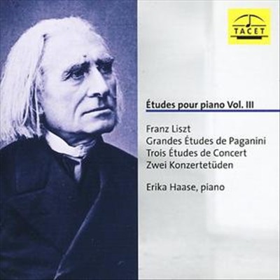 Études pour Piano, Vol. 3: Franz Liszt