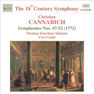Christian Cannabich: Symphonies Nos. 47-52