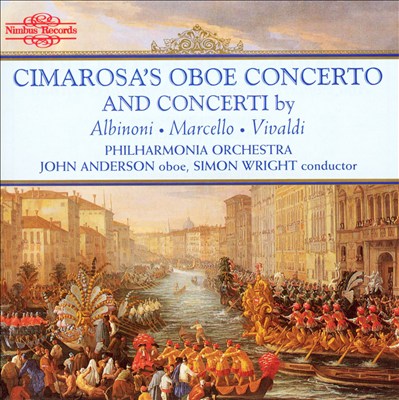 Concerto à cinque, for oboe, 2 violins, viola, cello & continuo No. 3 in B flat major, Op. 7/3, (T. 7/3)