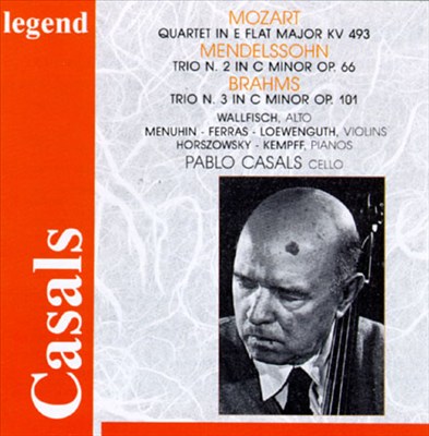 Casals Plays Mozart, Mendelssohn & Brahms