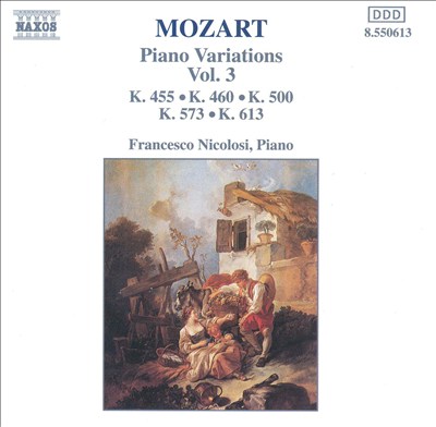 Mozart: Piano Variations, Vol. 3