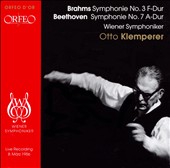 Brahms: Symphony No. 3; Beethoven: Symphony No. 7