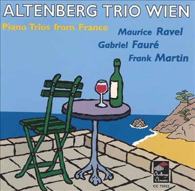 Piano Trios from France: Ravel; Fauré; Martin