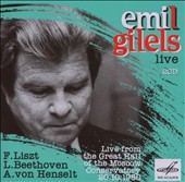 Emil Gilels: Live from the Great Hall of Moscow Conservatory, 20.10.1980