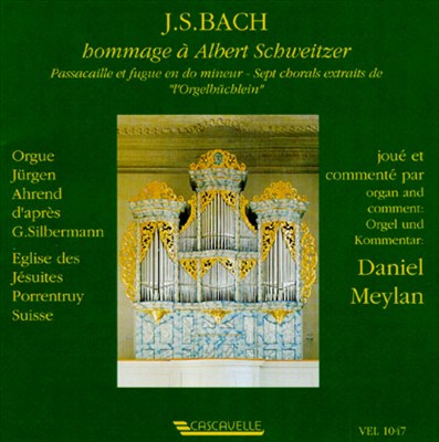 Bach: Hommage A Albert Schweitzer
