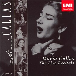 descargar álbum Maria Callas - The Live Recitals
