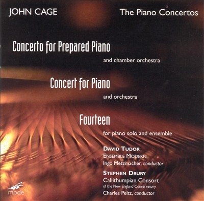 Concerto, for prepared piano & chamber orchestra