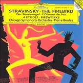 Stravinsky: The Firebird; Four Studies; Fireworks